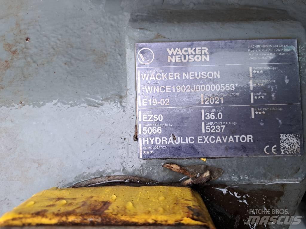 Wacker Neuson EZ50 Bageri gusjeničari