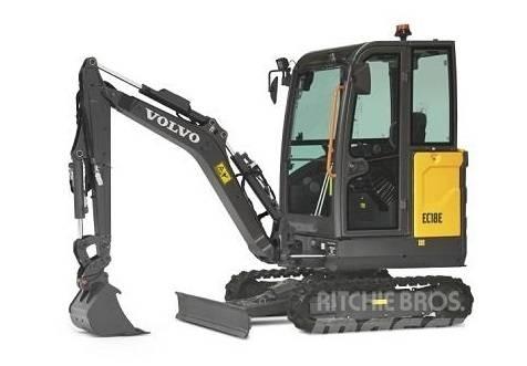 Volvo EC 18 E Mini bageri <7t