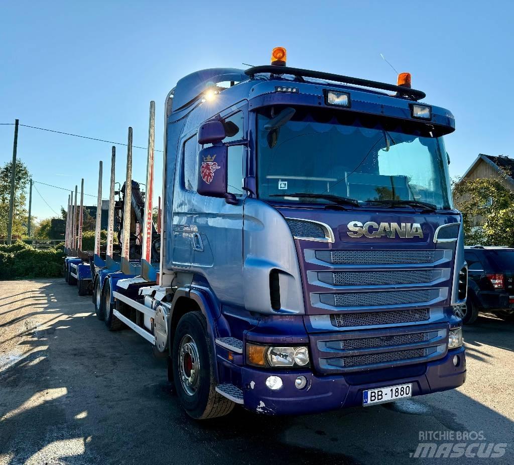 Scania R 500 Kamioni za drva