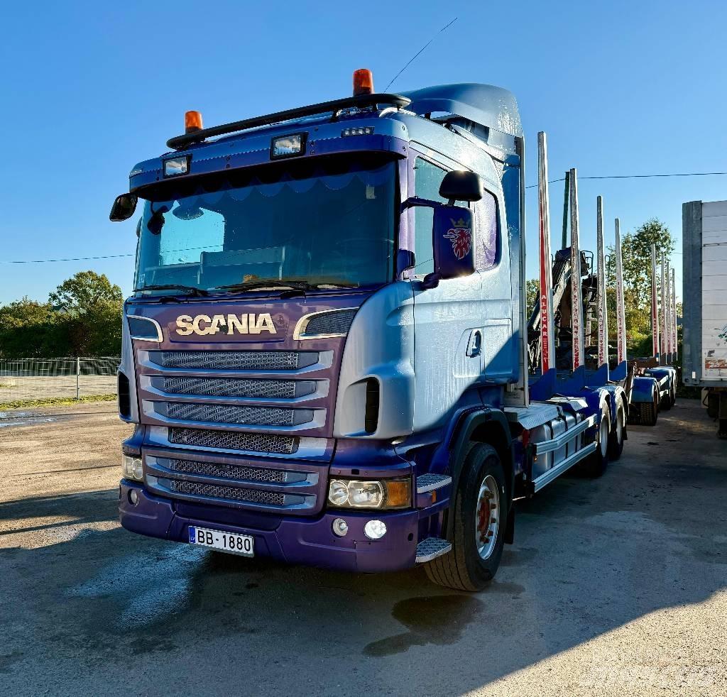 Scania R 500 Kamioni za drva