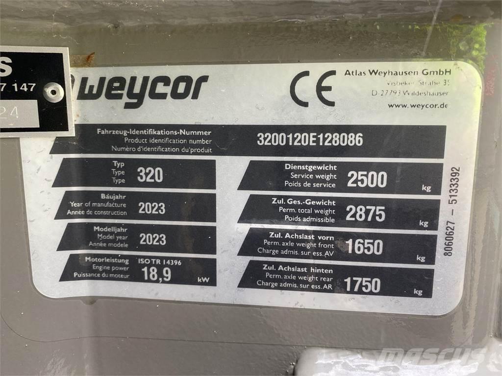 Weycor AR320 Cab Višenamjenski utovarivači
