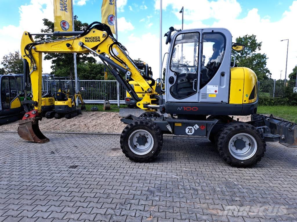 Wacker Neuson EW100 Bageri na kotačima