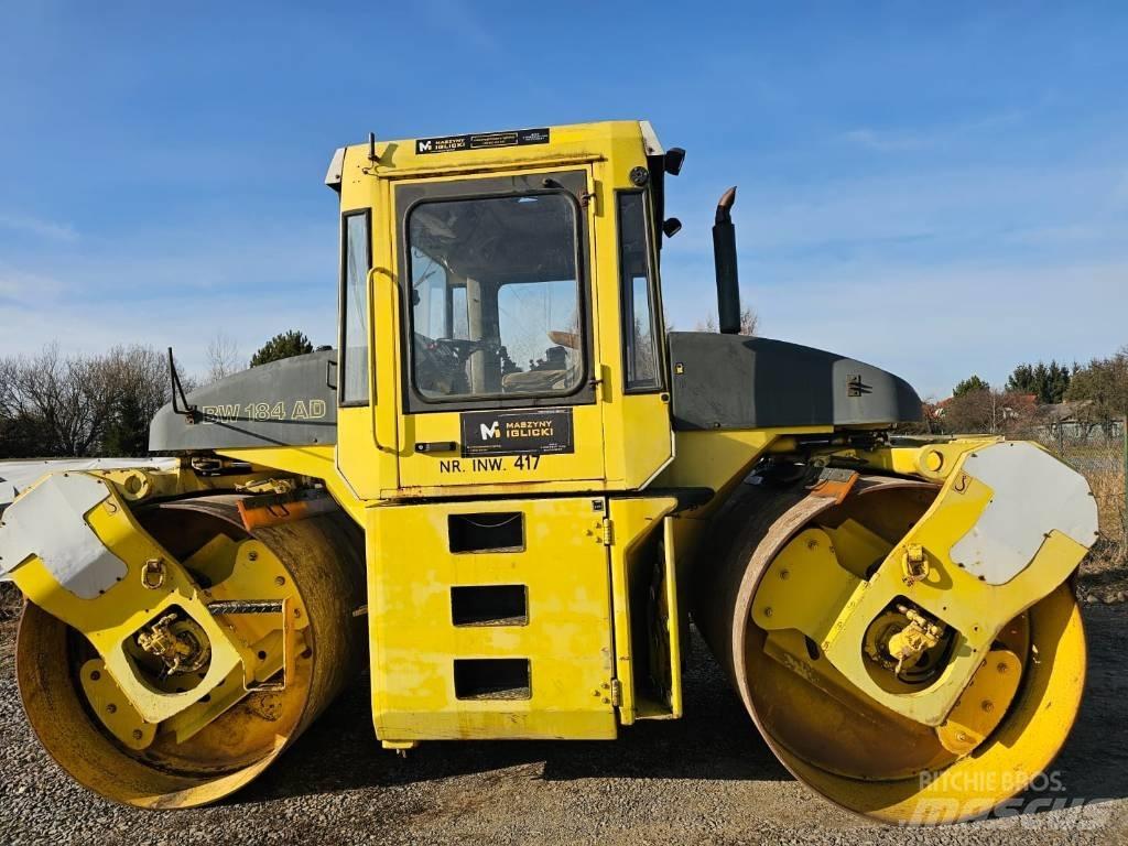 Bomag BW 184 AD Valjci sa dvojnim bubnjem