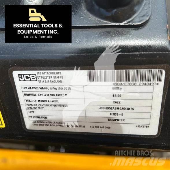 JCB HTD5E Demperi za gradilišta