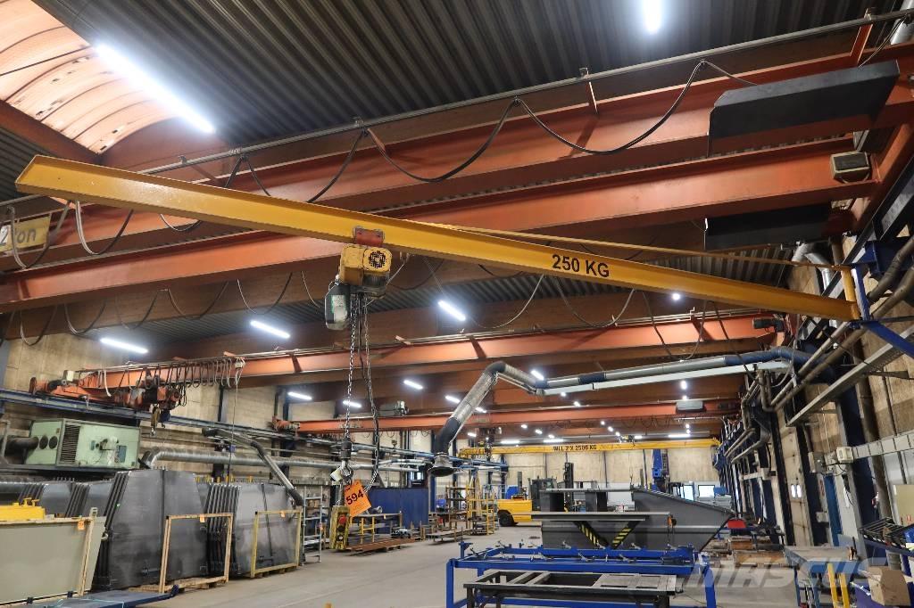  VÆGSVINGKRAN 250 KG Utovorne dizalice, vitla i dizala za materijal