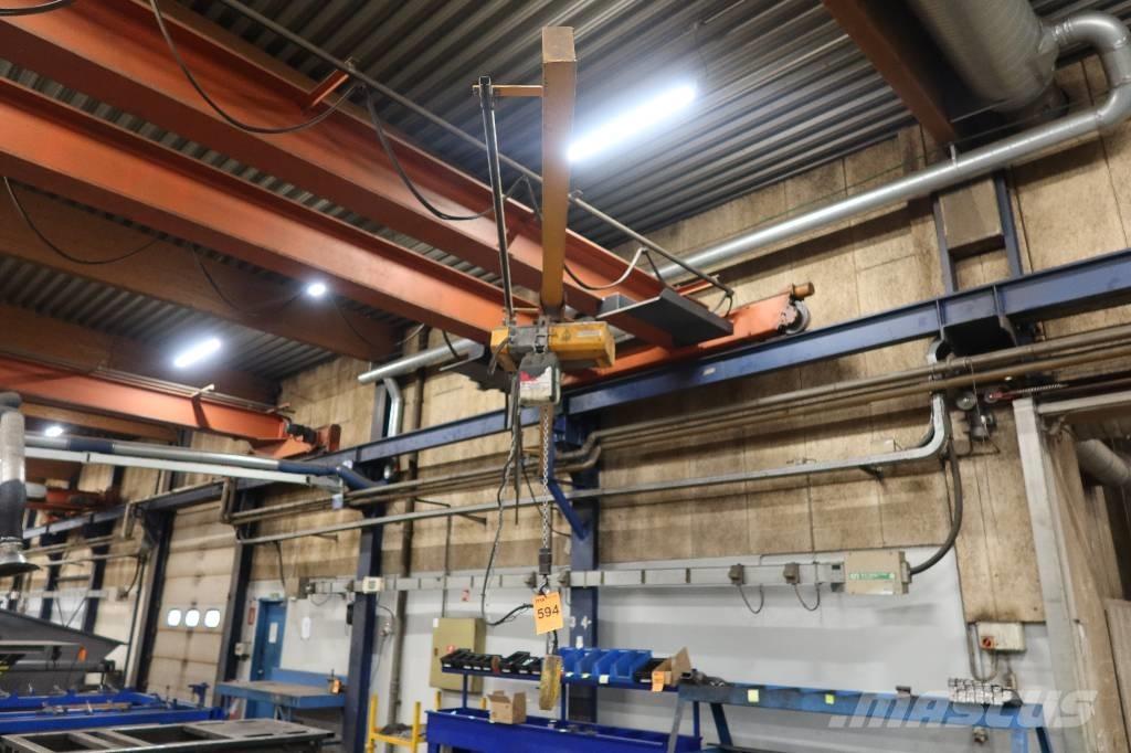  VÆGSVINGKRAN 250 KG Utovorne dizalice, vitla i dizala za materijal