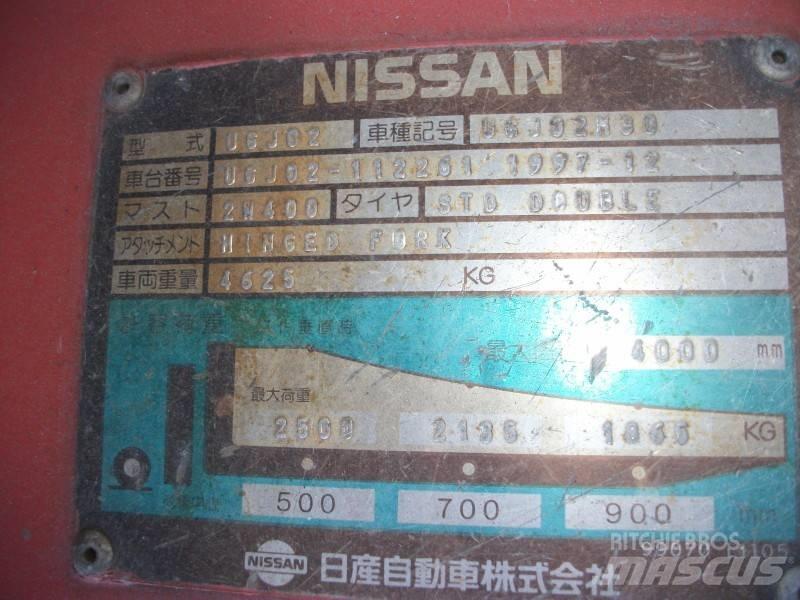 Nissan UGJ02M30 Plinski viličari