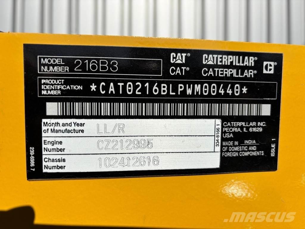 CAT 216B3 Utovarivači na kotačima