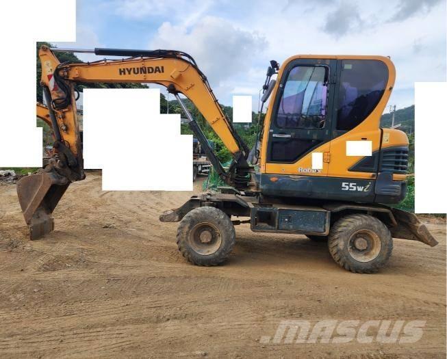 Hyundai Robex 55 W-3 Bageri na kotačima