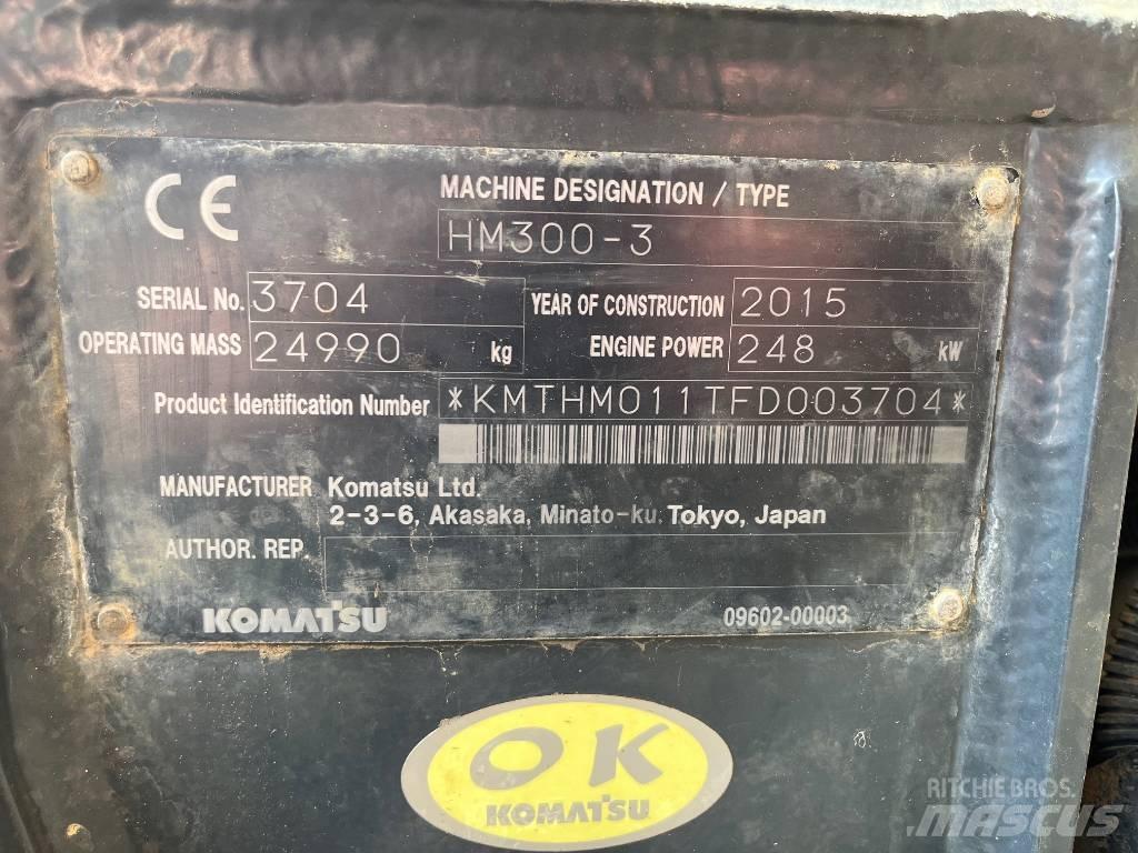 Komatsu HM 300-3 Zglobni demperi