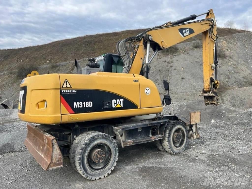 CAT M318D Bageri na kotačima