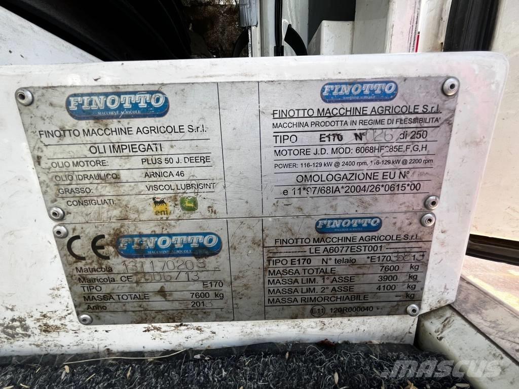  Finotto E170 Prskalice gnojiva