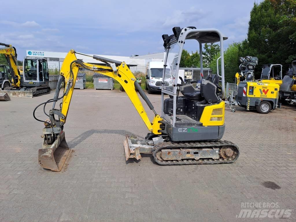 Wacker Neuson EZ17e Bageri gusjeničari