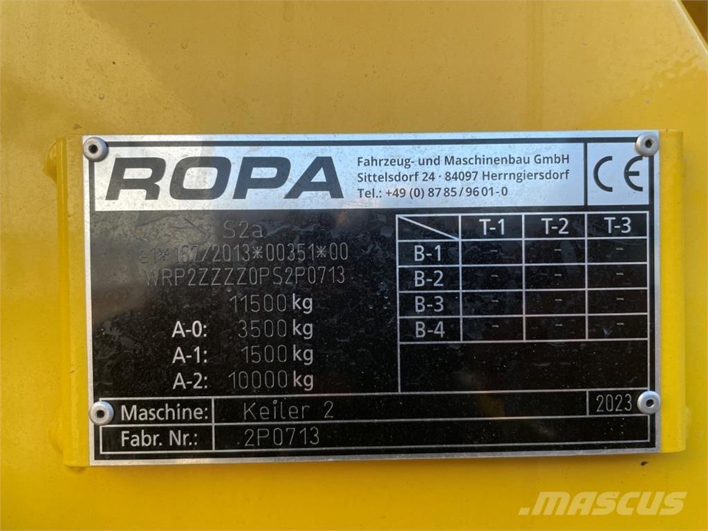 Ropa KEILER 2 Skupljači i kopači krumpira