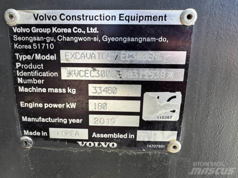 Volvo EC300ENL Bageri gusjeničari