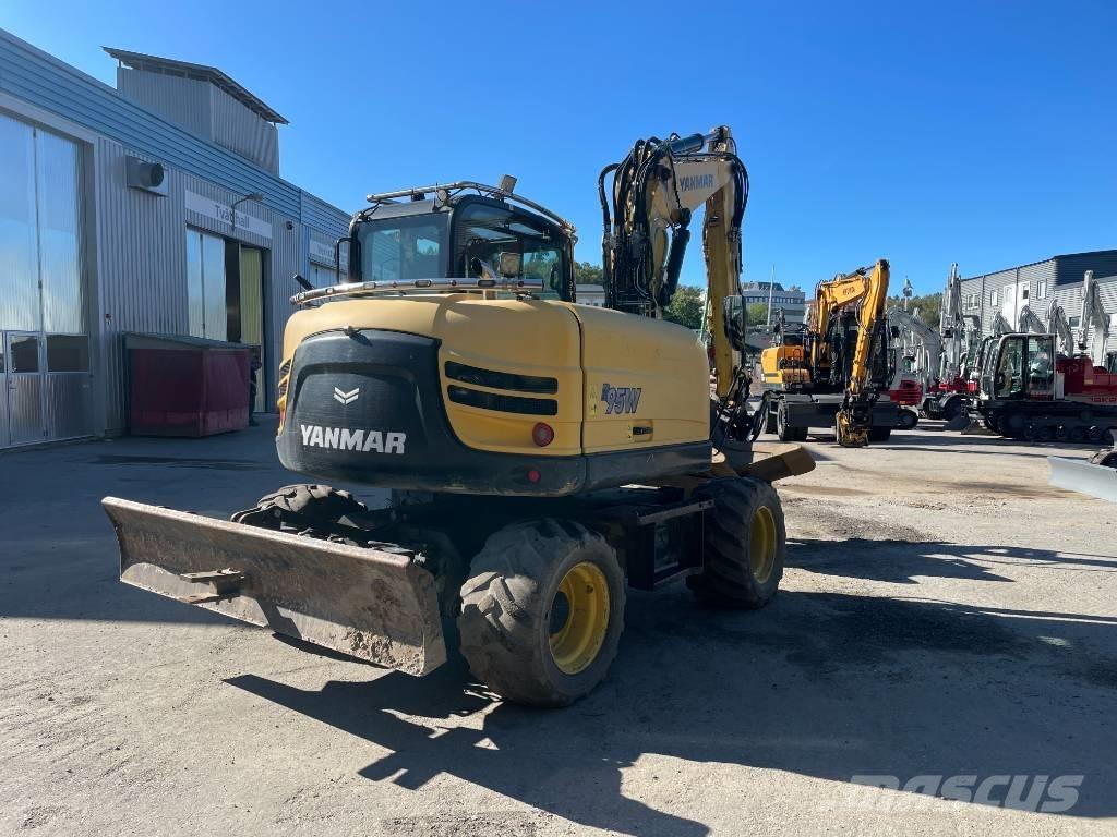 Yanmar B 95 W Bageri na kotačima