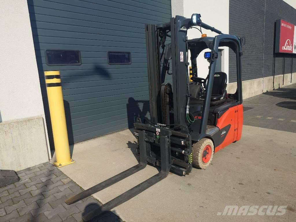 Linde E15/386-02 Električni viličari