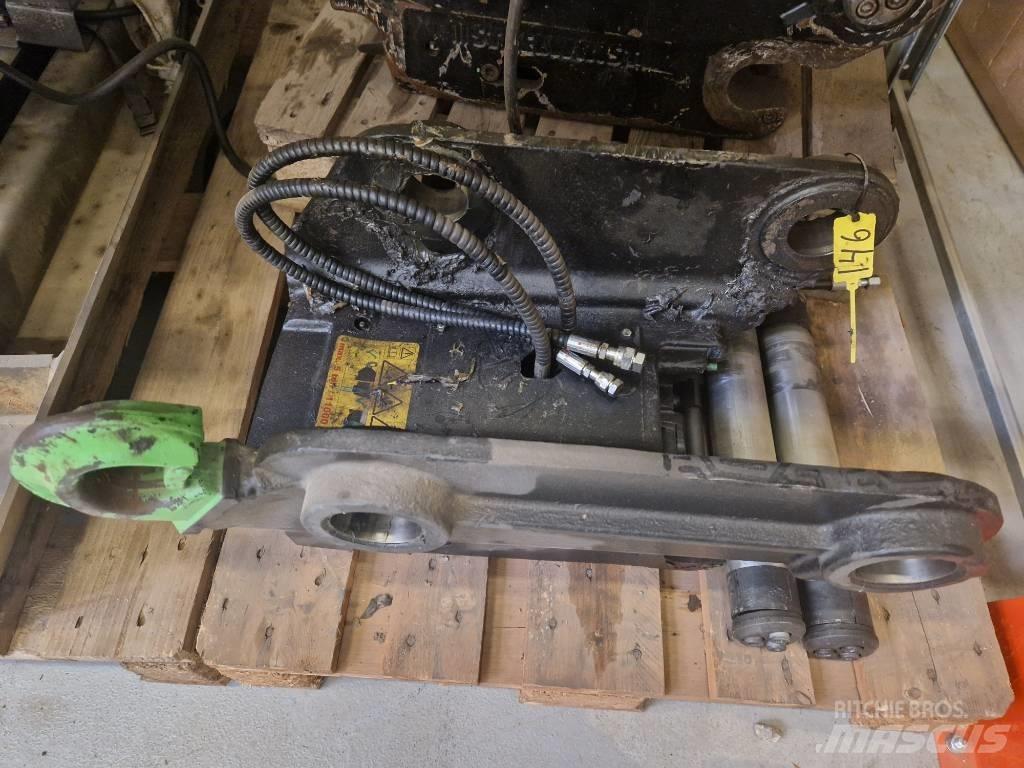 Steelwrist QCS50 Boom I dipper ruke