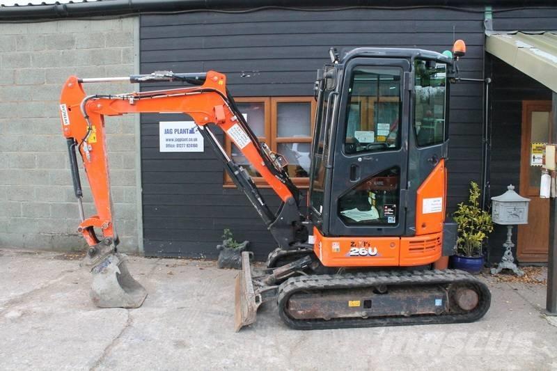 Hitachi ZX 26 U Mini bageri <7t