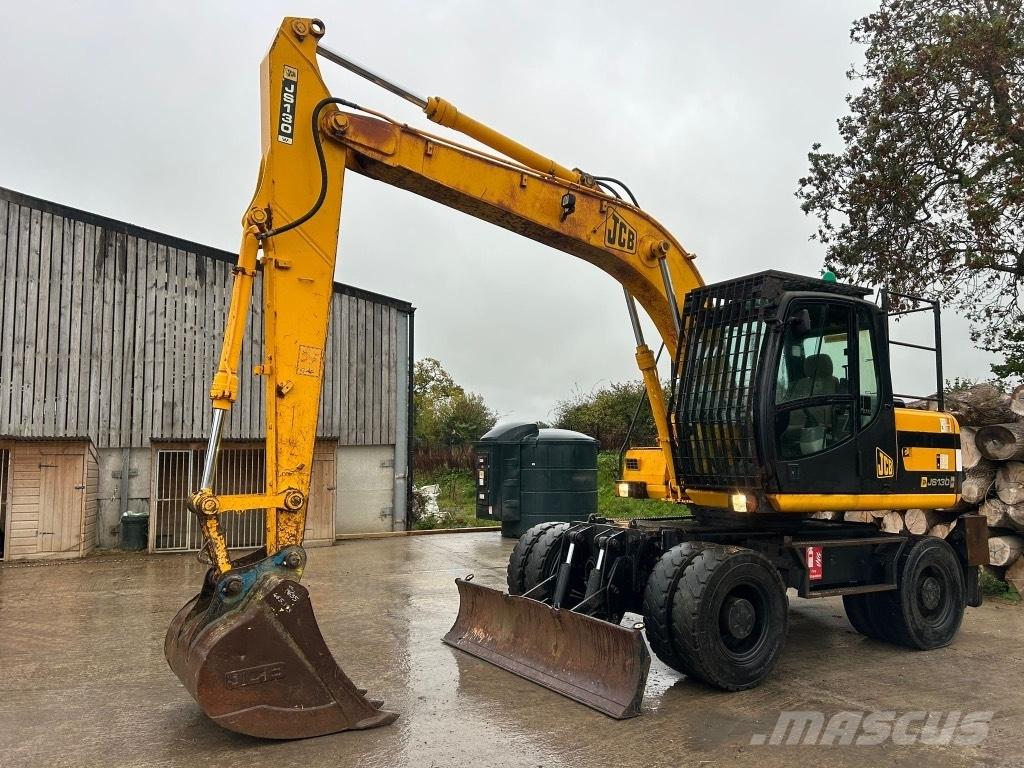 JCB JS 130 W Bageri na kotačima