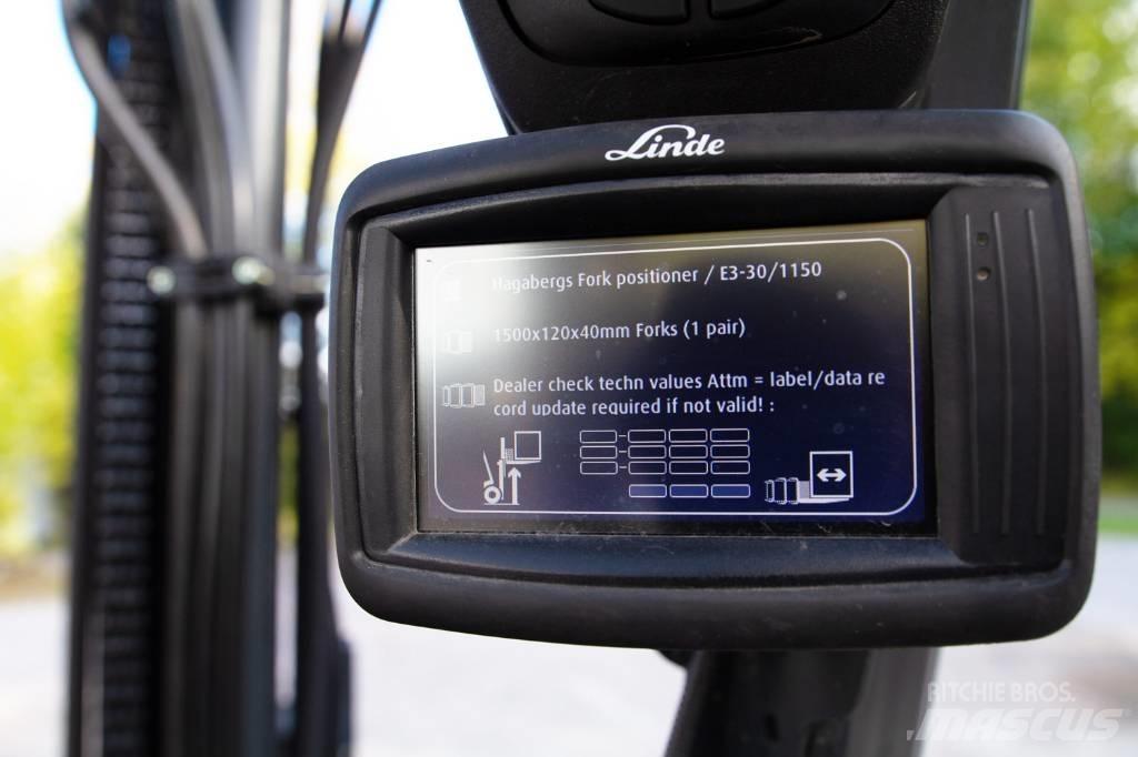 Linde E30-01 Električni viličari