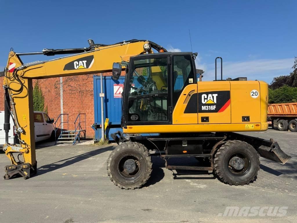 CAT M 316F Bageri na kotačima