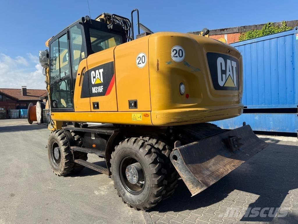 CAT M 316F Bageri na kotačima