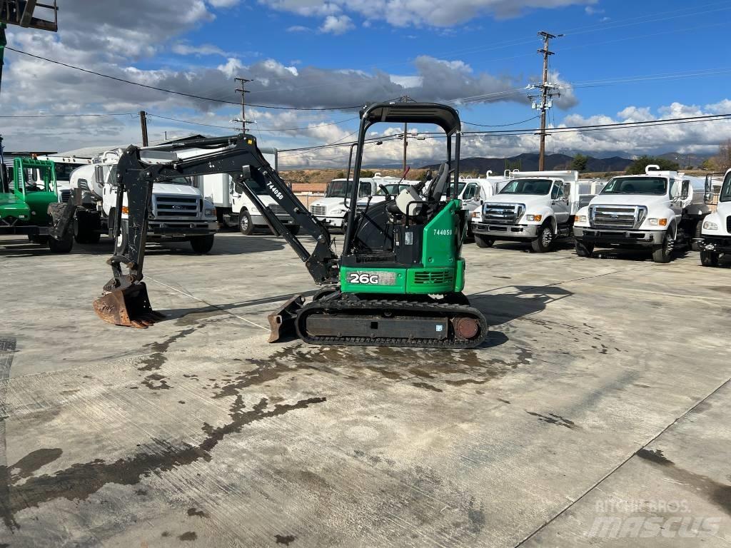 John Deere 26G Mini bageri <7t