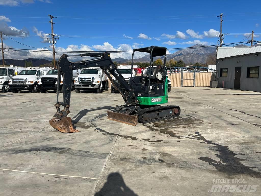 John Deere 26G Mini bageri <7t