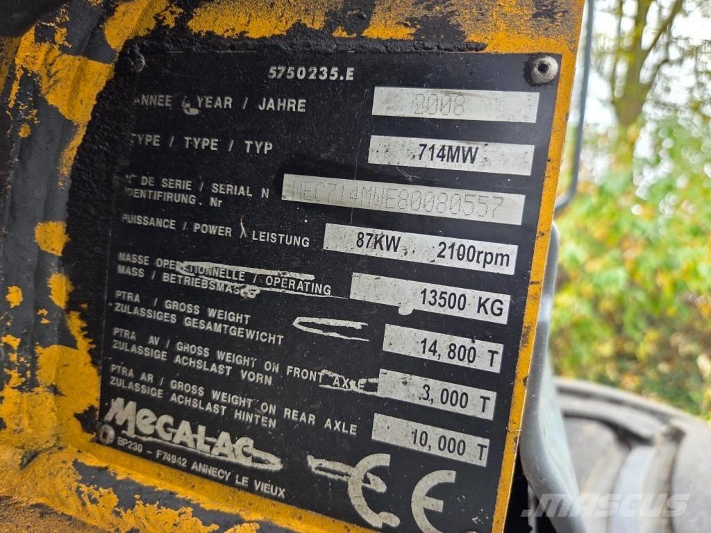 Mecalac 714 MW Bageri na kotačima