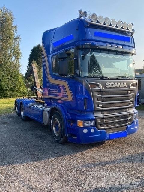 Scania R 620 LB Rol kiper kamioni s kukama za dizanje