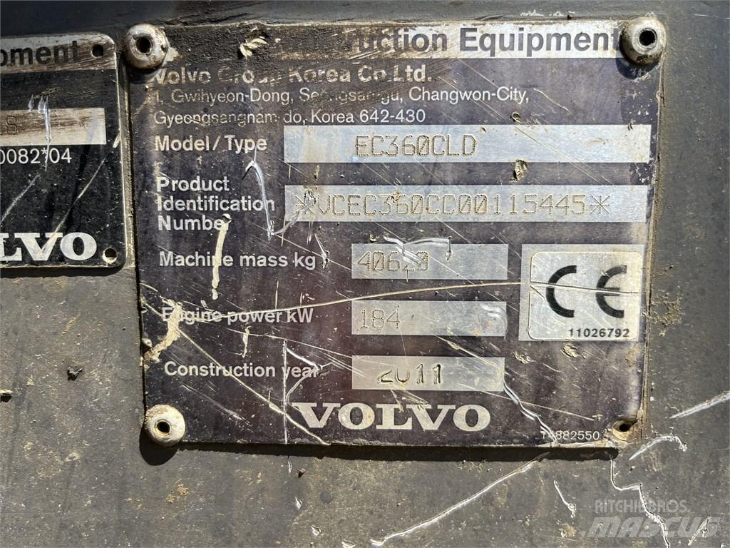 Volvo EC 360 C LD Bageri gusjeničari