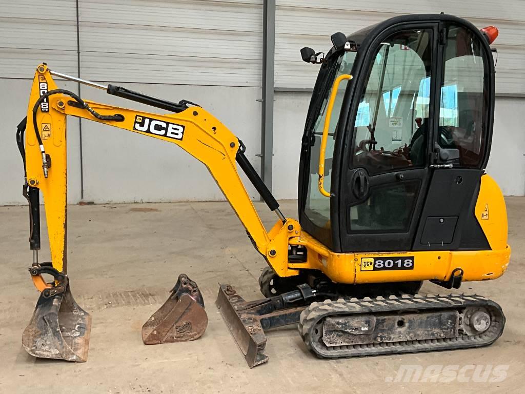 JCB 8018 Mini bageri <7t
