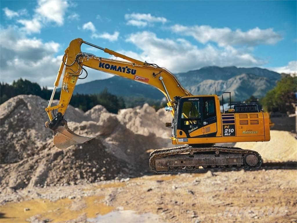 Komatsu PC 210 NLC Bageri gusjeničari