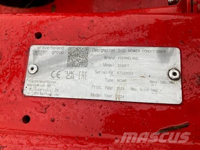Kverneland 3336 FT Uređaji za kosilice