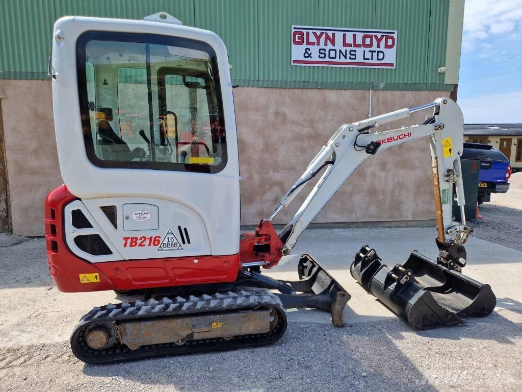 Takeuchi TB 216 A Mini bageri <7t