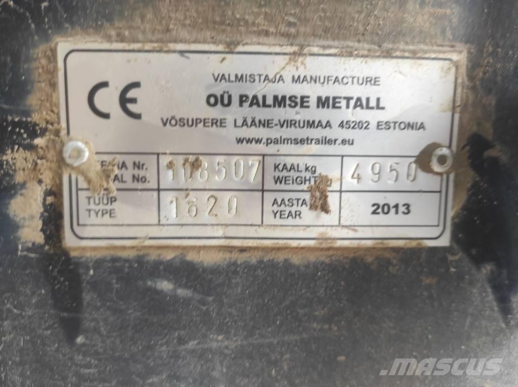 Palmse Trailer 1620L Kiperi prikolice