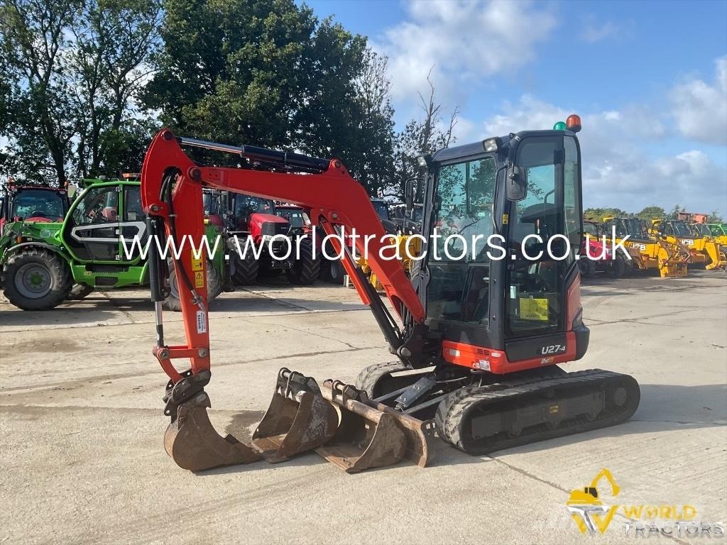 Kubota U 27-4 Mini bageri <7t