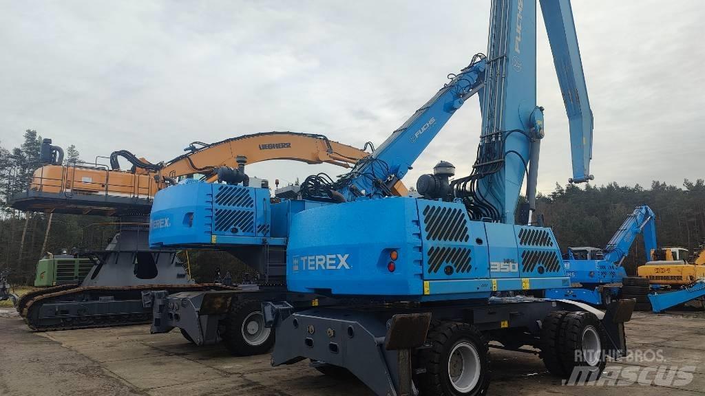 Fuchs MHL 350 E Bageri za manipuliranje materijalom / otpadom