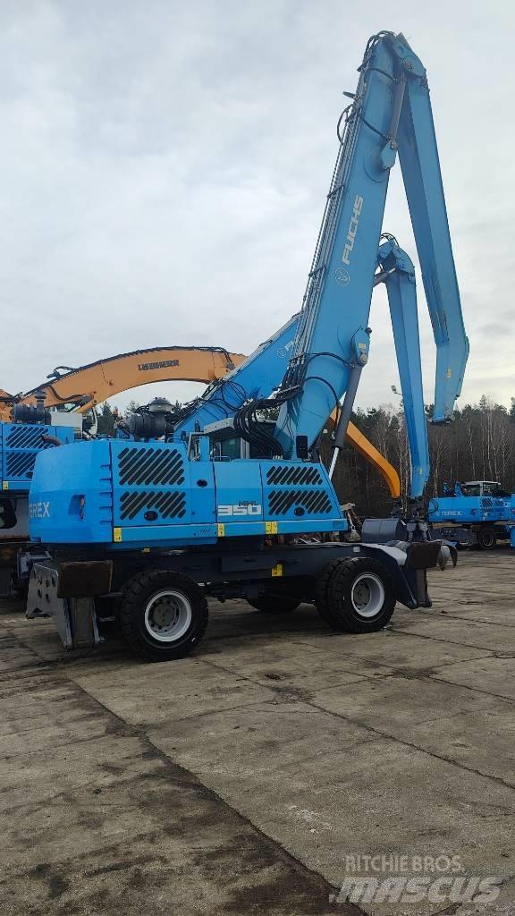 Fuchs MHL 350 E Bageri za manipuliranje materijalom / otpadom