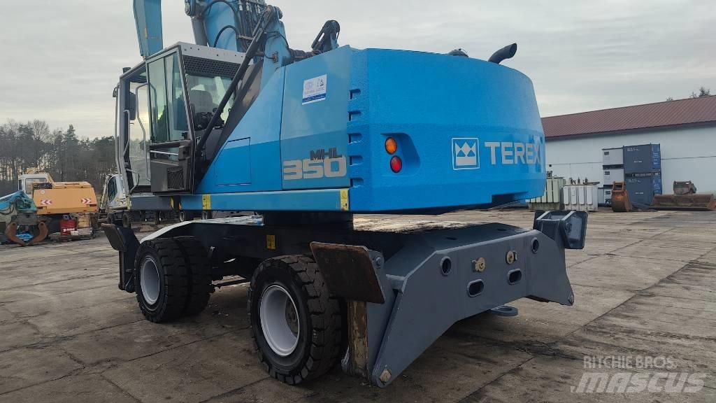 Fuchs MHL 350 E Bageri za manipuliranje materijalom / otpadom