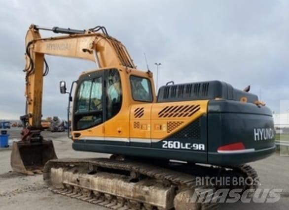Hyundai R 260 LC-9A Bageri gusjeničari