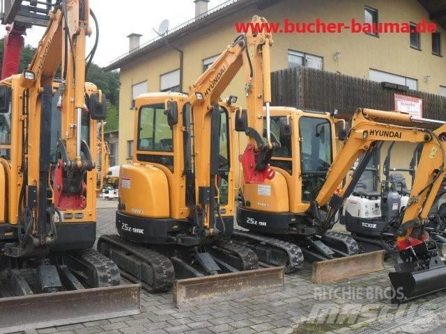 Hyundai R 25 Z-9A Mini bageri <7t