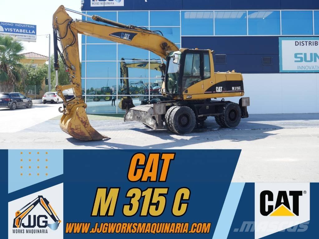 CAT M 315 C Bageri na kotačima