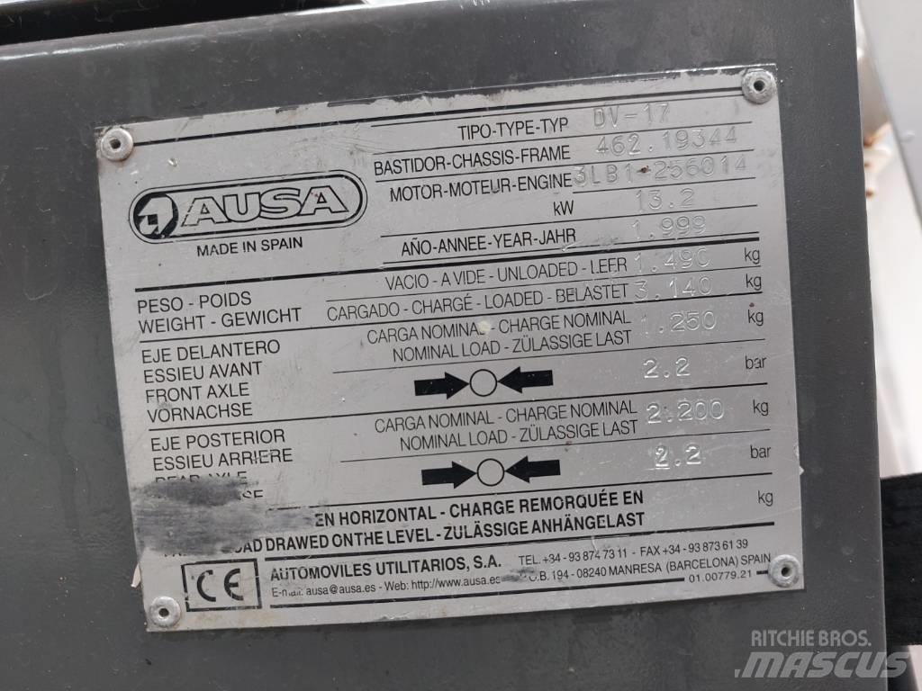 Ausa DV 17 Demperi za gradilišta