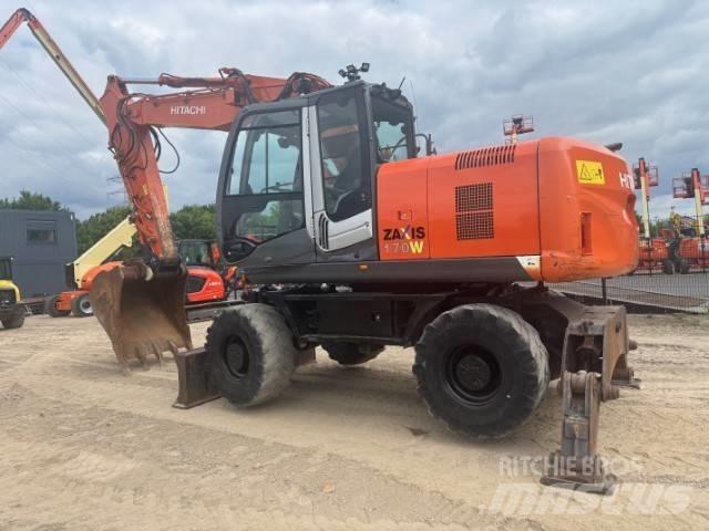 Hitachi ZX 170 W-3 Bageri na kotačima