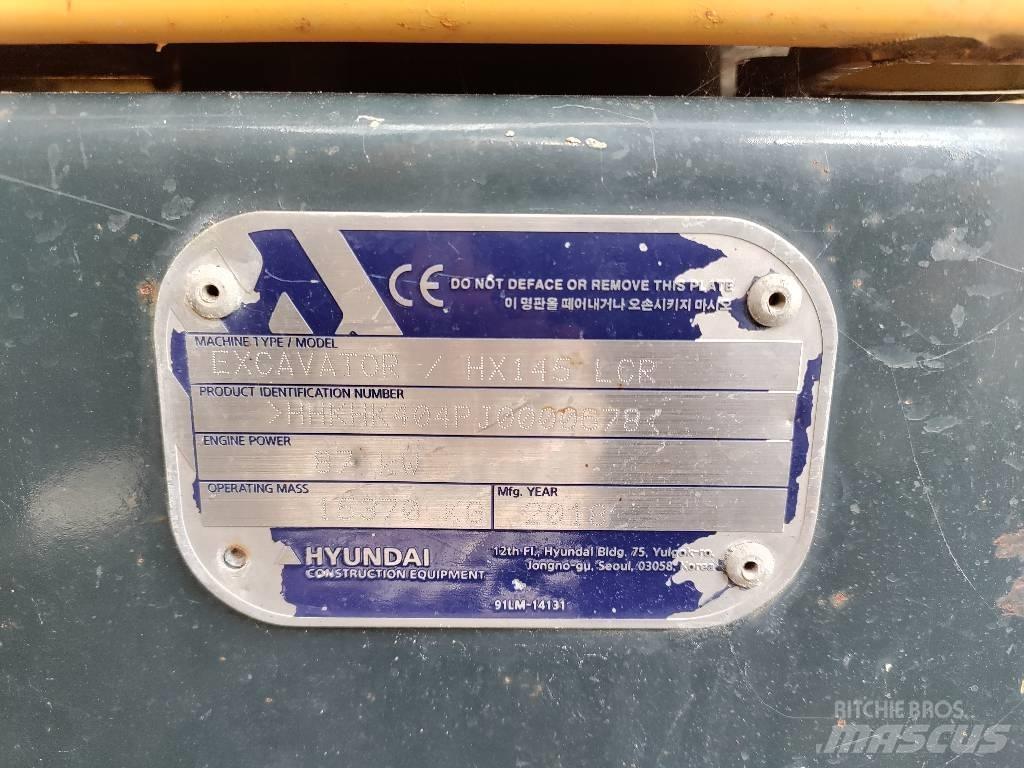 Hyundai HX 145 LCR Bageri gusjeničari