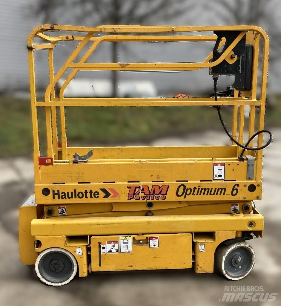 Haulotte Optimum  6 Škaraste platforme