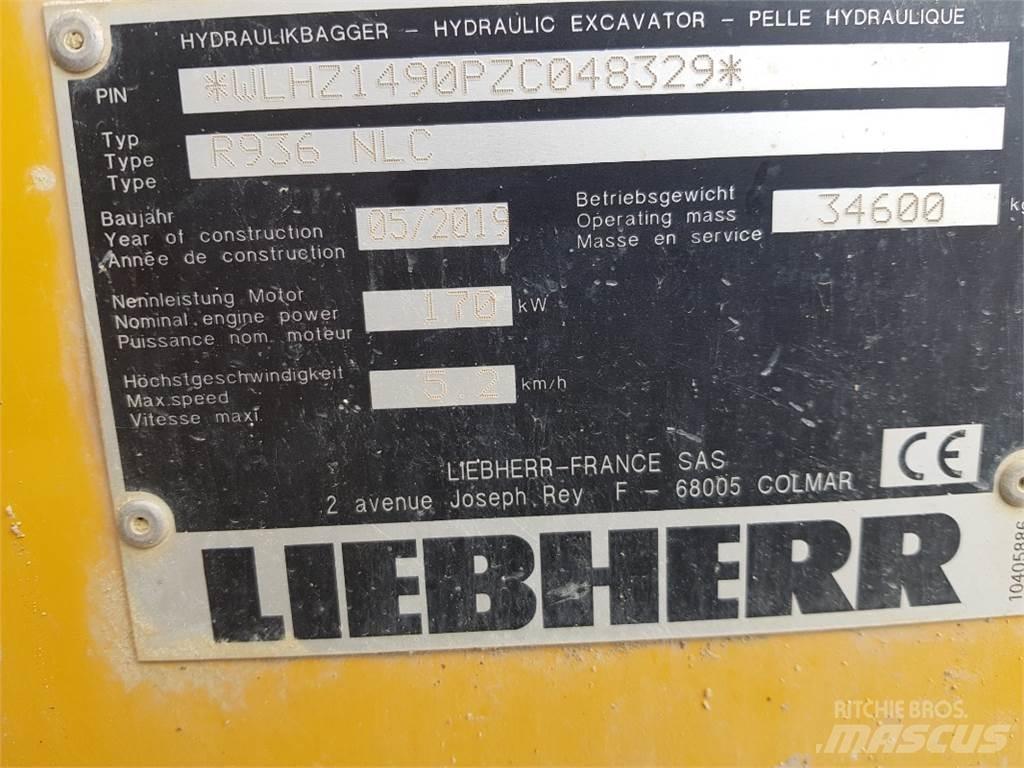 Liebherr R936 NLC Bageri gusjeničari