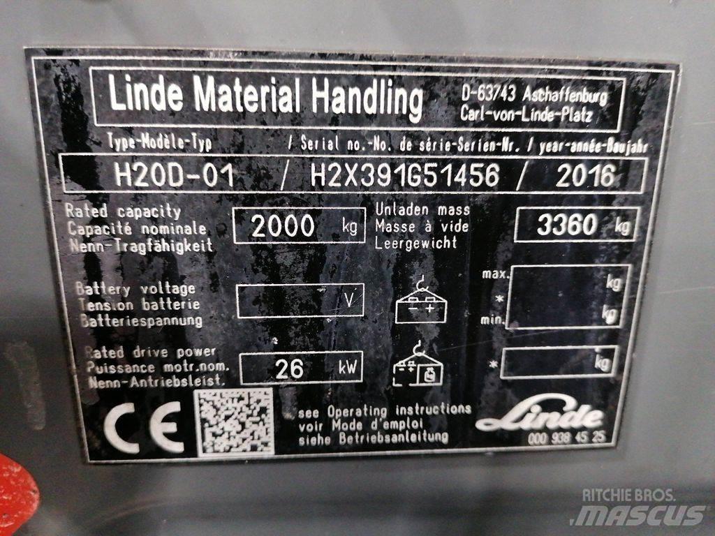 Linde H20D-01 Dizelski viličari
